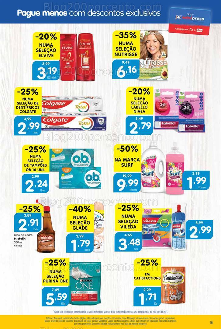 Antevisão Folheto MINIPREÇO Promoções de 4 a 10 abril