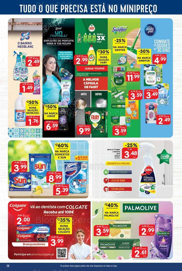 Antevisão Folheto MINIPREÇO Promoções de 4 a 10 abril