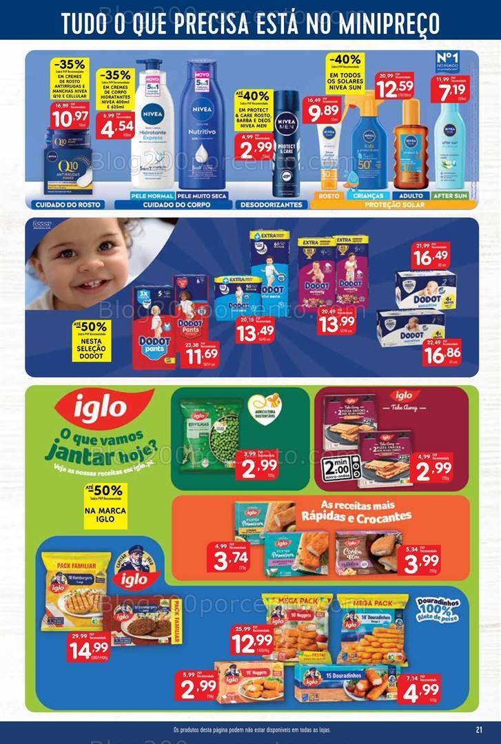 Antevisão Folheto MINIPREÇO Promoções de 4 a 10 abril