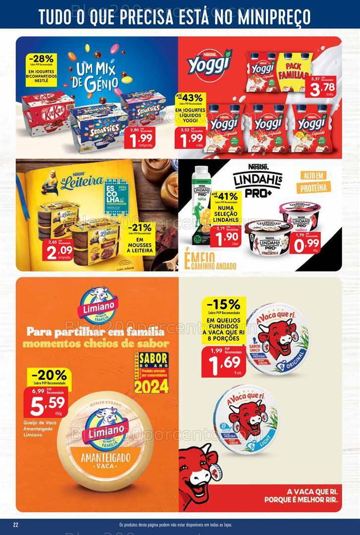 Antevisão Folheto MINIPREÇO Promoções de 4 a 10 abril