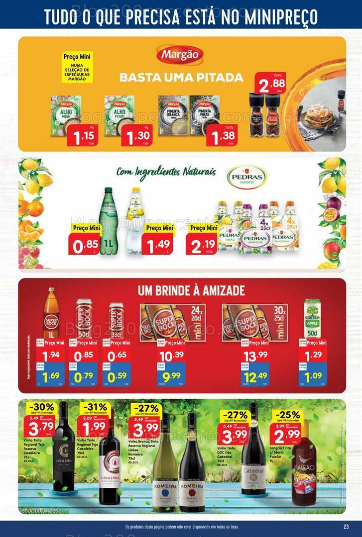 Antevisão Folheto MINIPREÇO Promoções de 4 a 10 abril