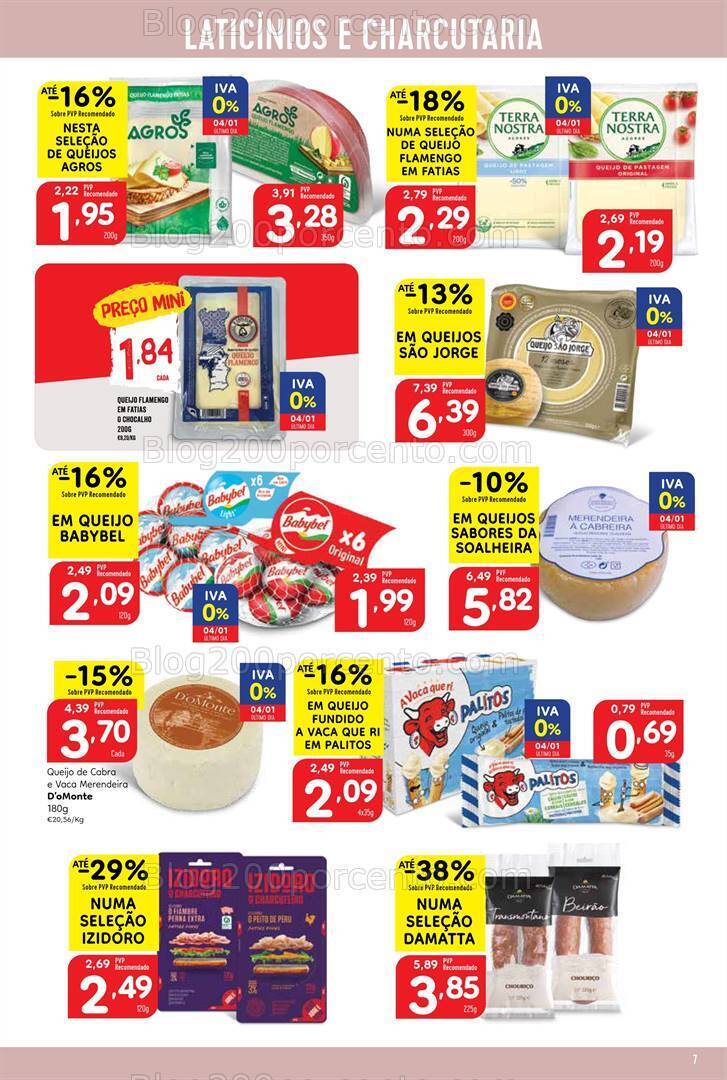 Antevisão Folheto MINIPREÇO Promoções de 4 a 10 janeiro