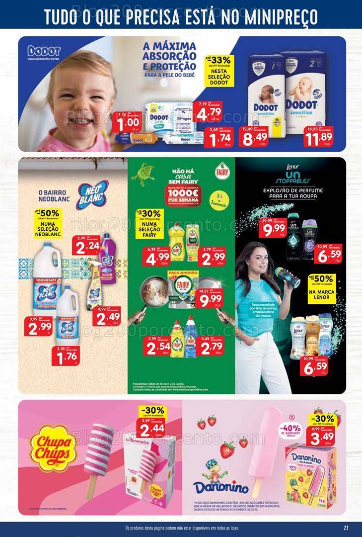 Antevisão Folheto MINIPREÇO Promoções de 4 a 10 julho