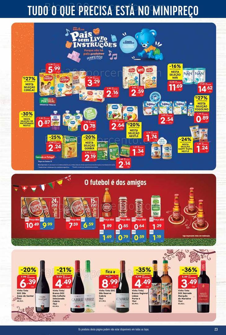 Antevisão Folheto MINIPREÇO Promoções de 4 a 10 julho