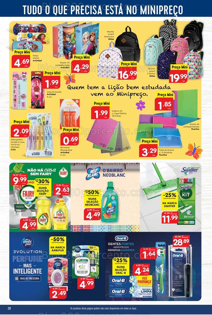 Antevisão Folheto MINIPREÇO Promoções de 5 a 11 setembro