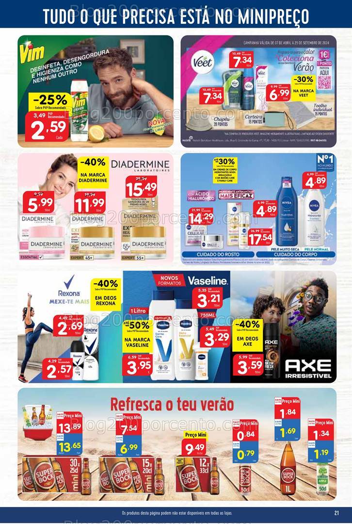 Antevisão Folheto MINIPREÇO Promoções de 5 a 11 setembro