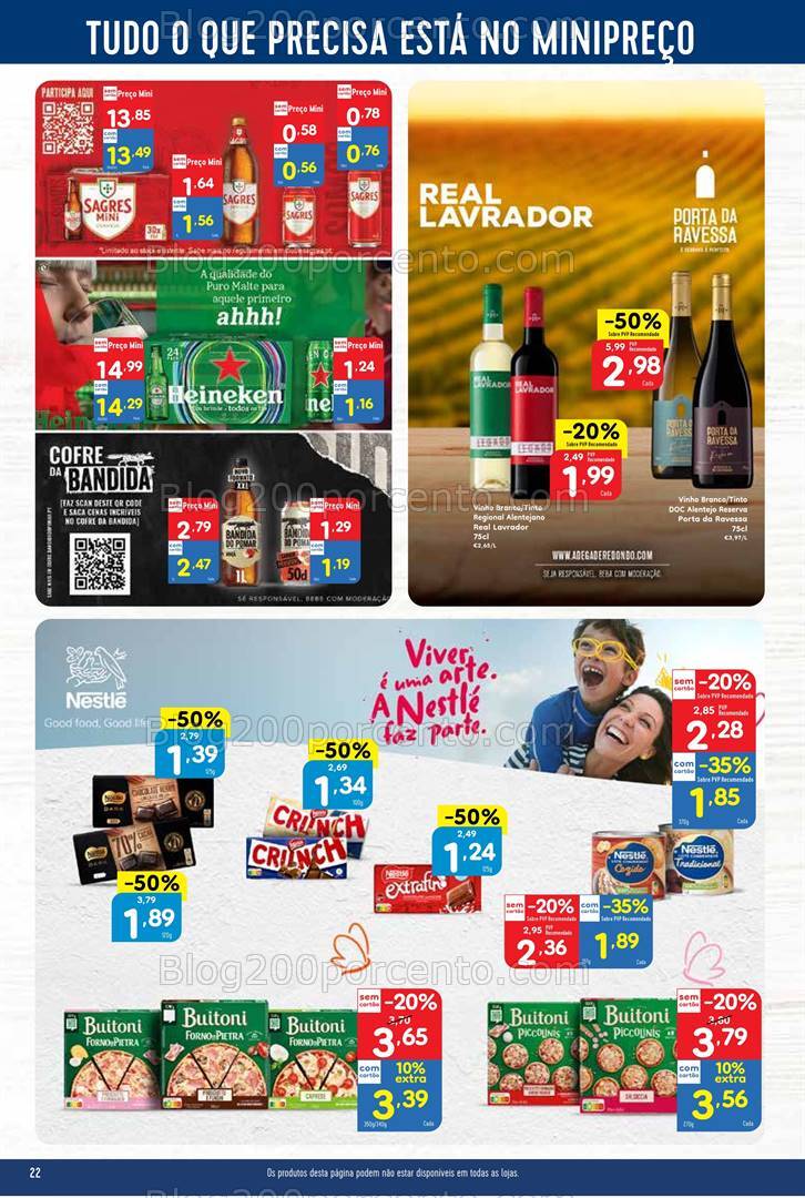 Antevisão Folheto MINIPREÇO Promoções de 5 a 11 setembro