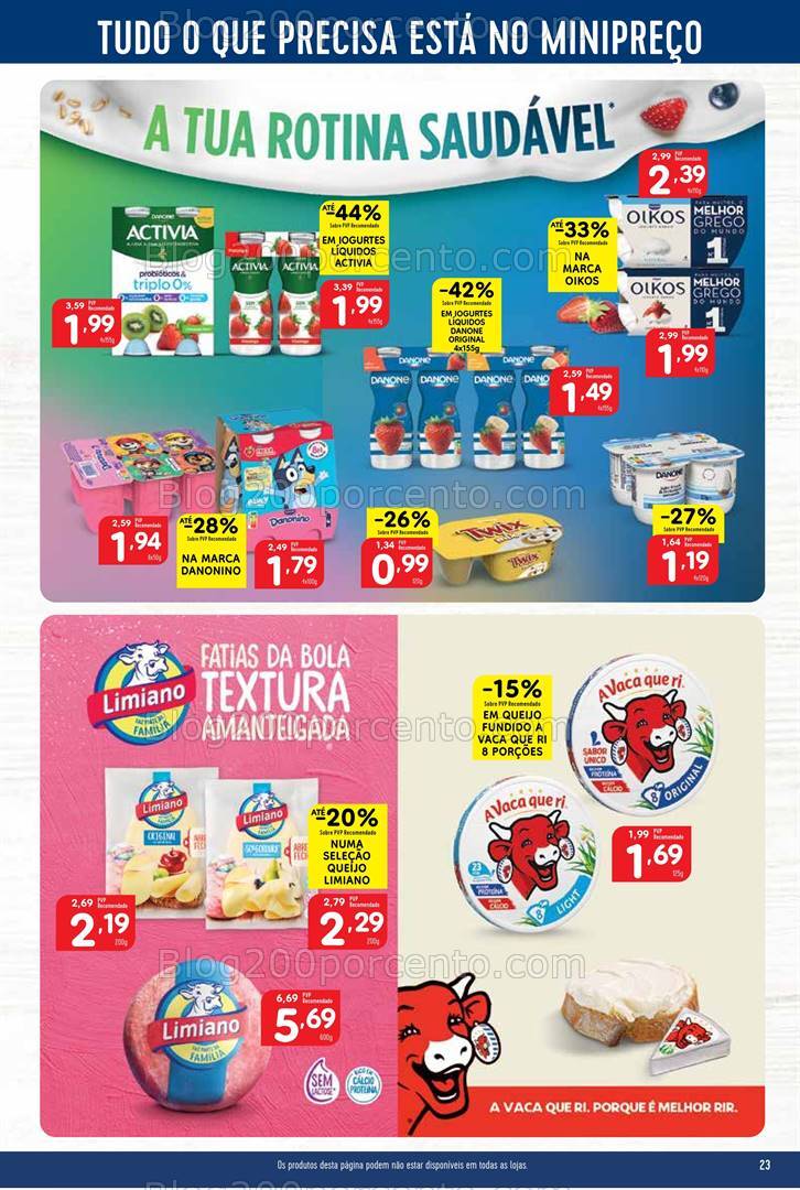 Antevisão Folheto MINIPREÇO Promoções de 5 a 11 setembro