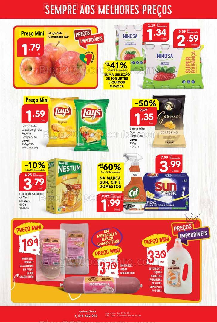 Antevisão Folheto MINIPREÇO Promoções de 5 a 11 setembro
