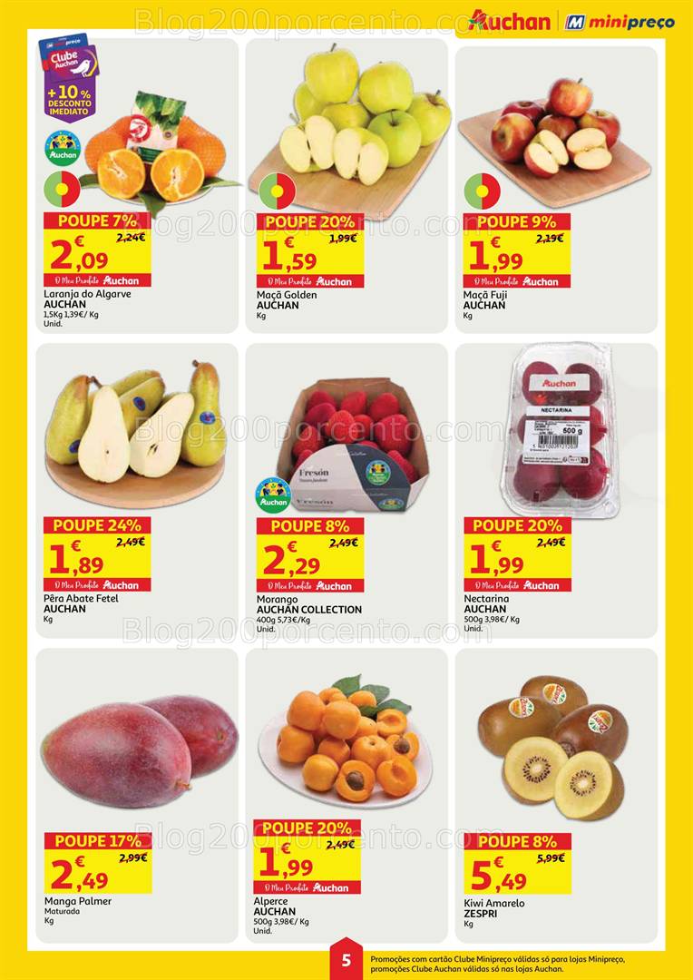 Antevisão Folheto MINIPREÇO - AUCHAN Promoções de 15 a 21 maio