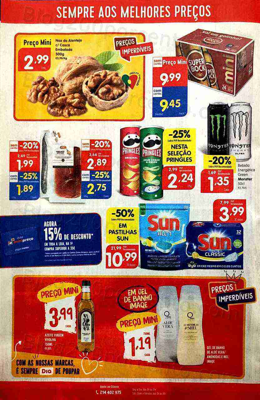 Antevisão Folheto MINIPREÇO Promoções de 23 a 29 março