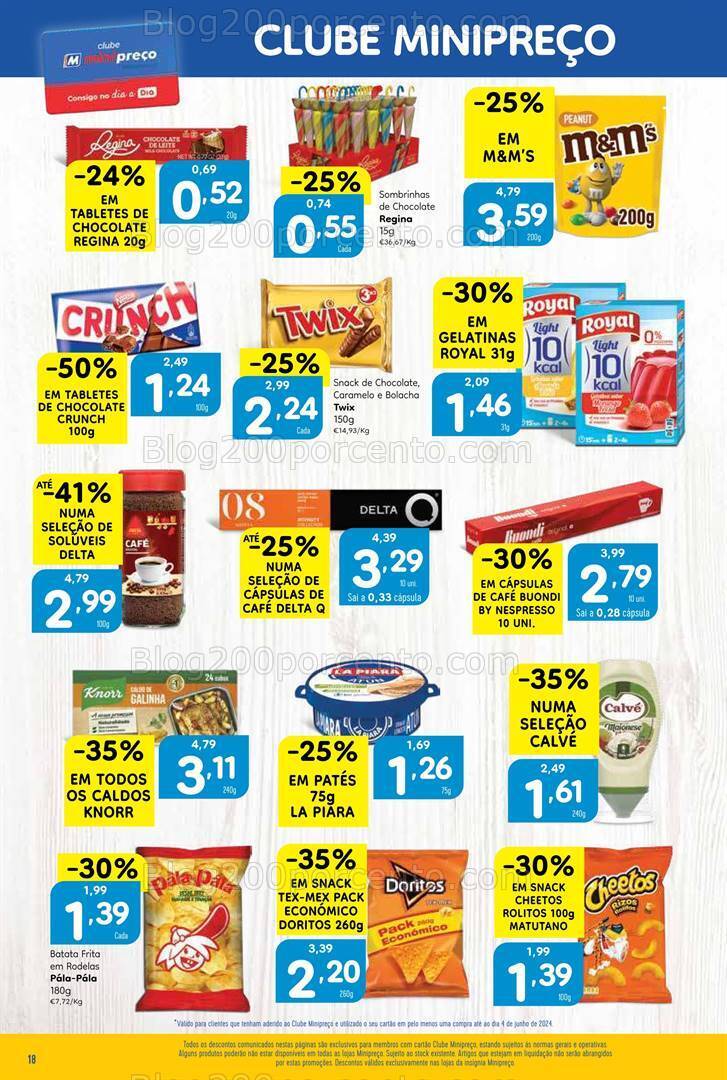 Antevisão Folheto MINIPREÇO Promoções de 6 a 12 junho