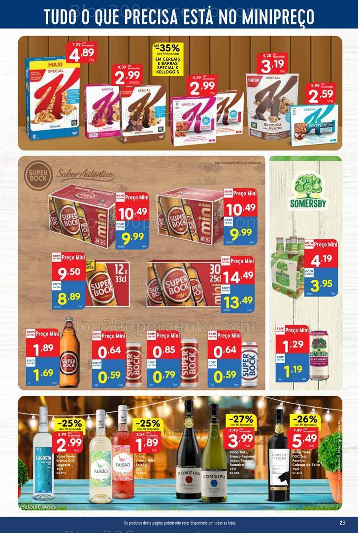 Antevisão Folheto MINIPREÇO Promoções de 6 a 12 junho