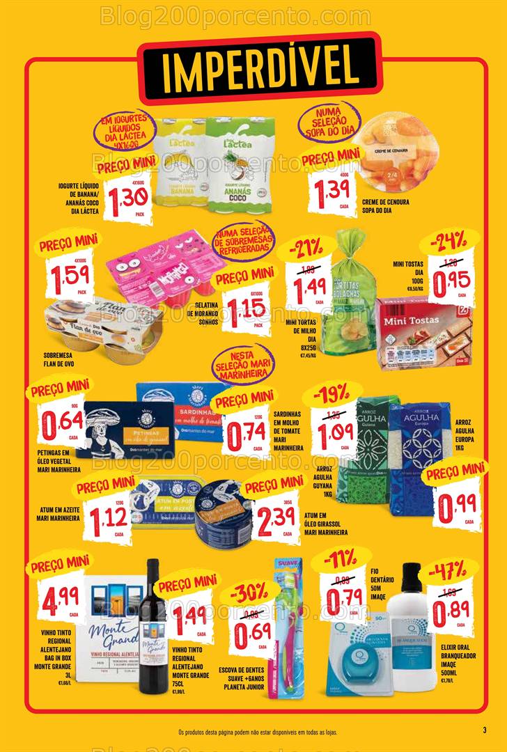 Antevisão Folheto MINIPREÇO Promoções de 6 a 12 março