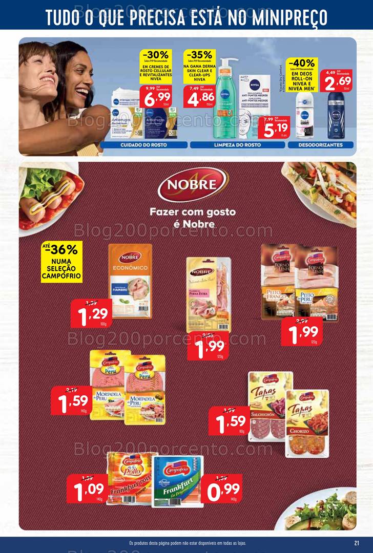 Antevisão Folheto MINIPREÇO Promoções de 6 a 12 março
