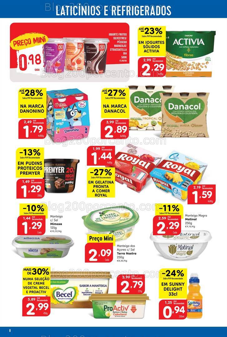 Antevisão Folheto MINIPREÇO Promoções de 22 a 28 agosto