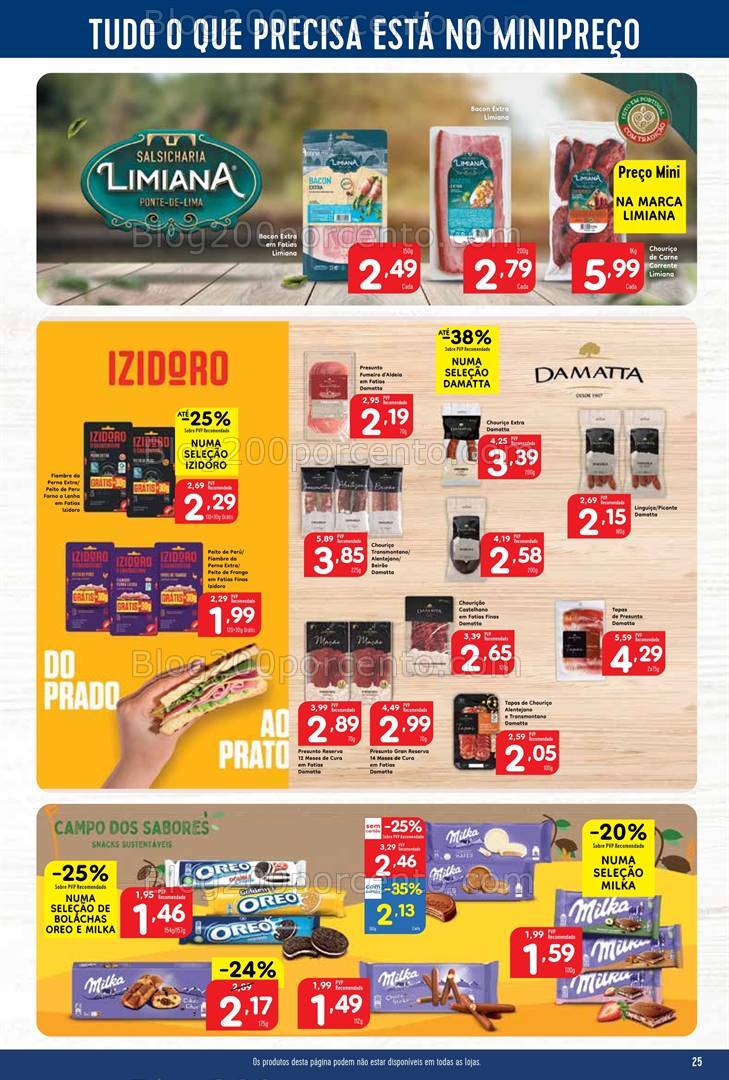 Antevisão Folheto MINIPREÇO Promoções de 26 setembro a 2 outubro