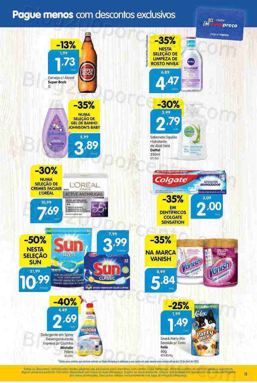 Antevisão Folheto MINIPREÇO Promoções de 27 abril a 3 maio