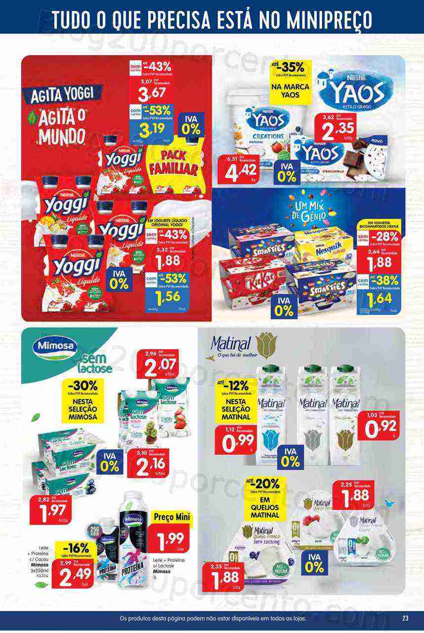 Antevisão Folheto MINIPREÇO Promoções de 27 abril a 3 maio