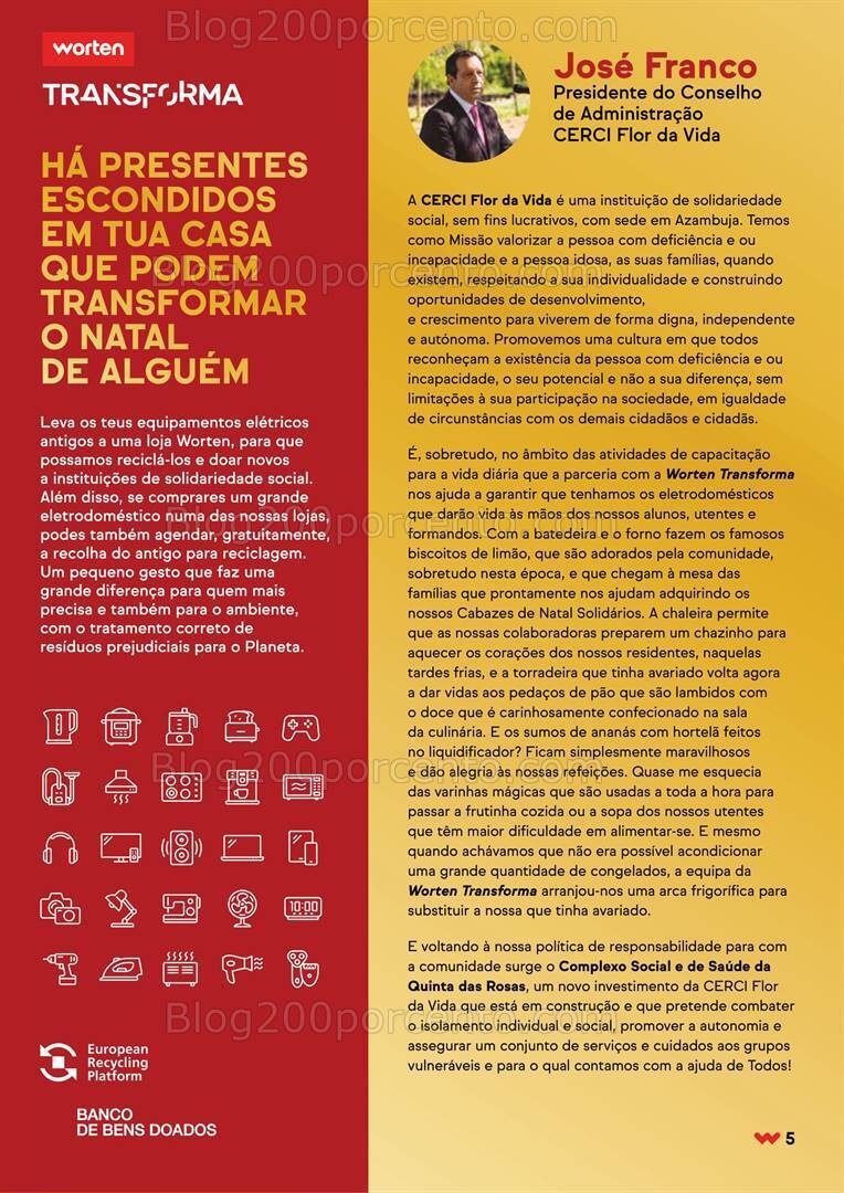 Folheto WORTEN Natal