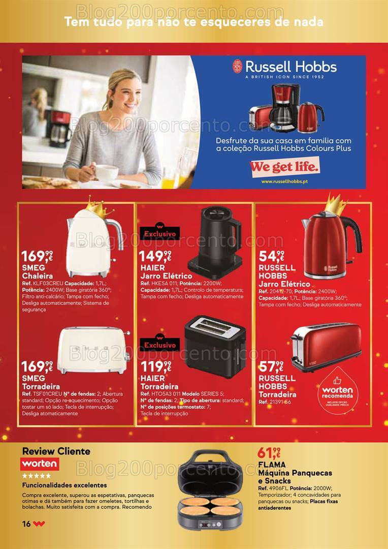 Folheto WORTEN Natal