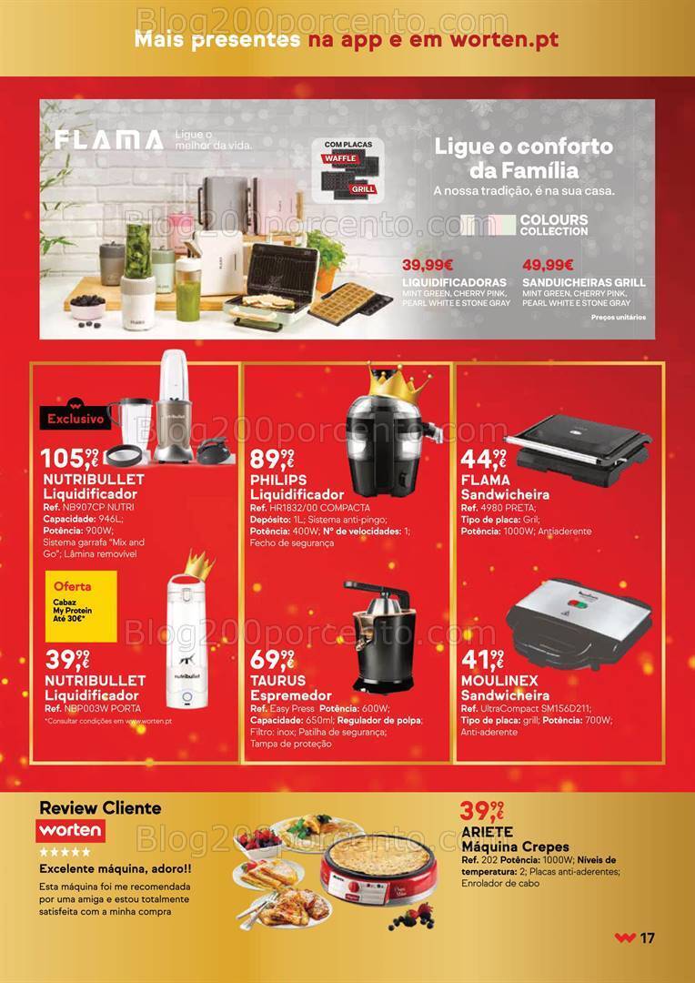 Folheto WORTEN Natal