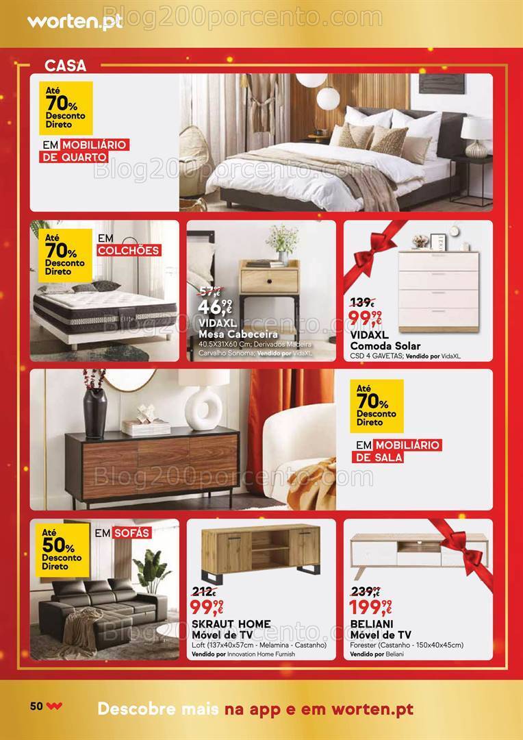 Folheto WORTEN Natal