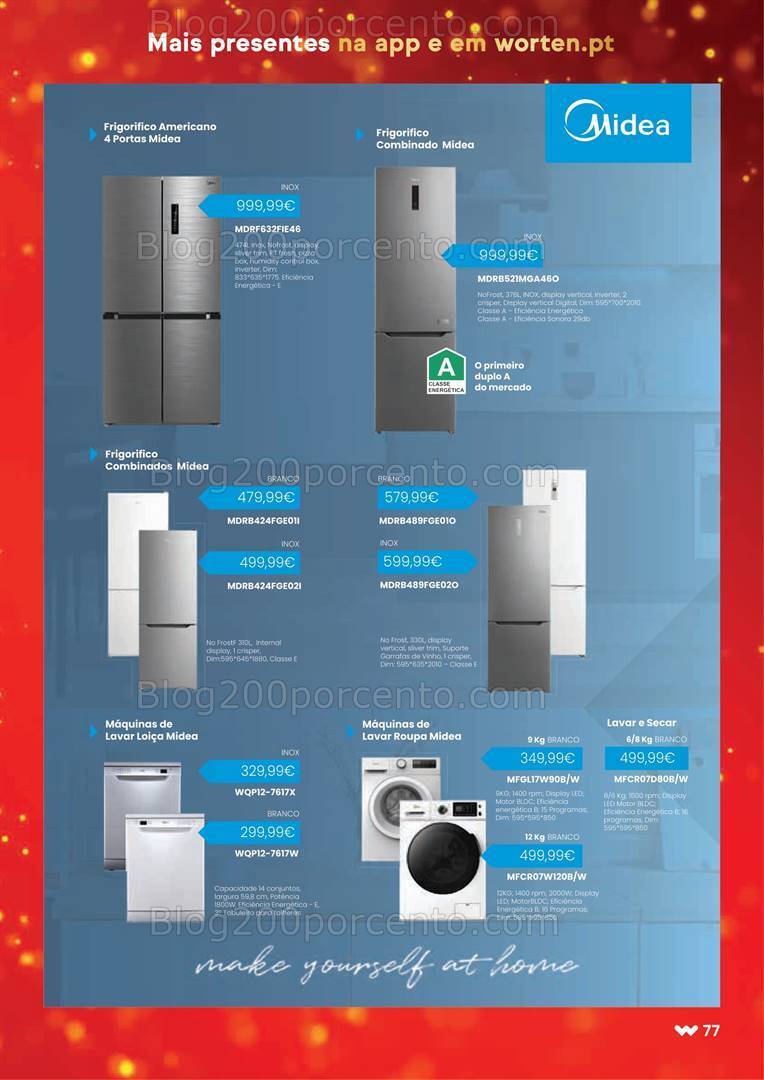 Folheto WORTEN Natal