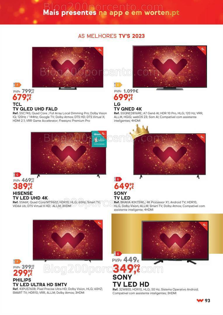 Folheto WORTEN Natal