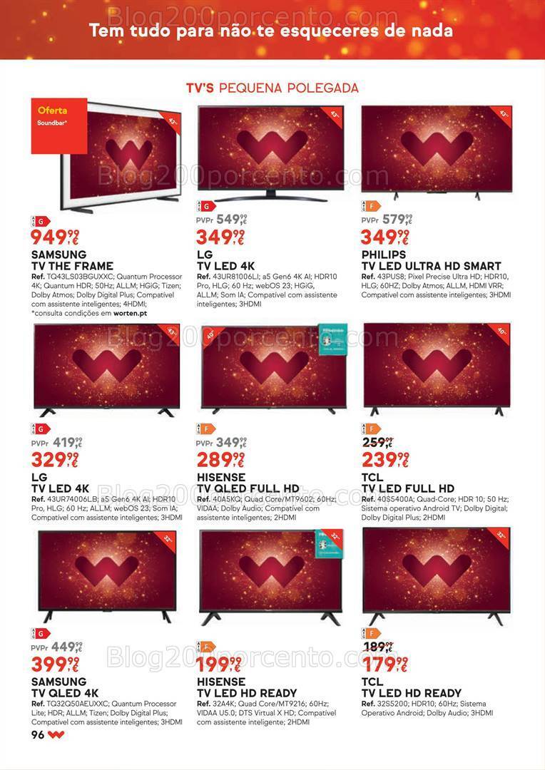 Folheto WORTEN Natal