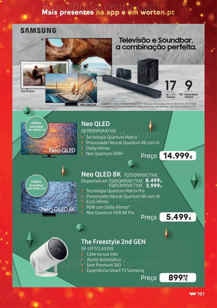 Folheto WORTEN Natal