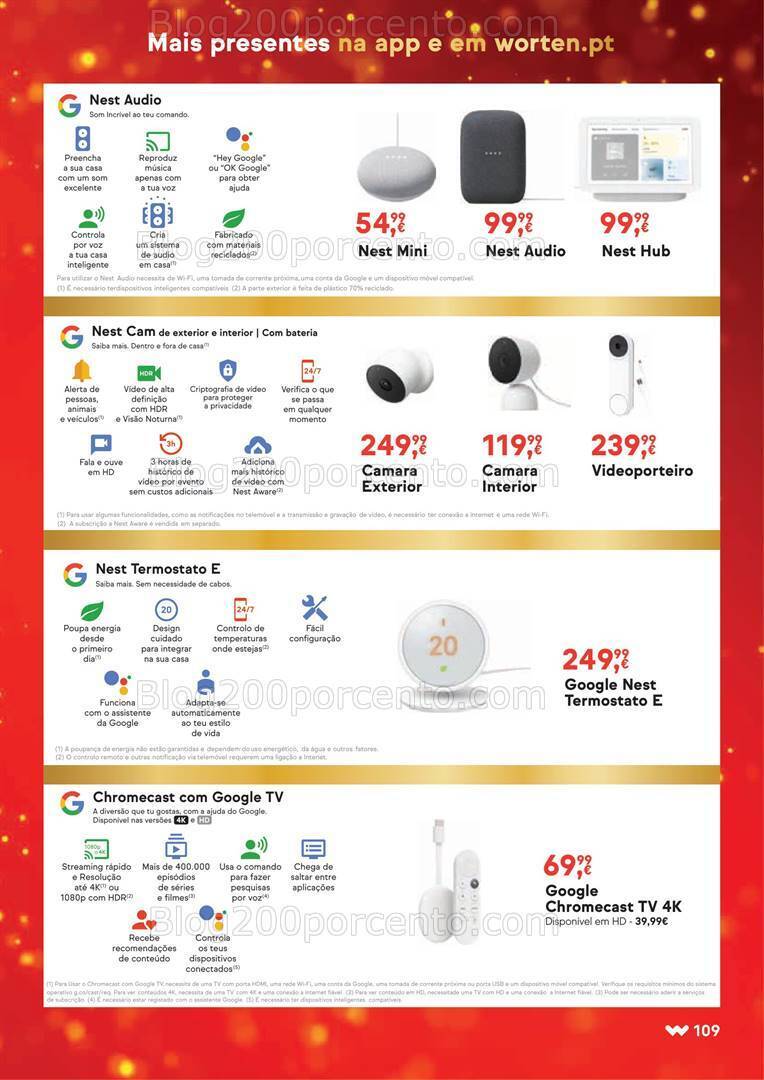 Folheto WORTEN Natal