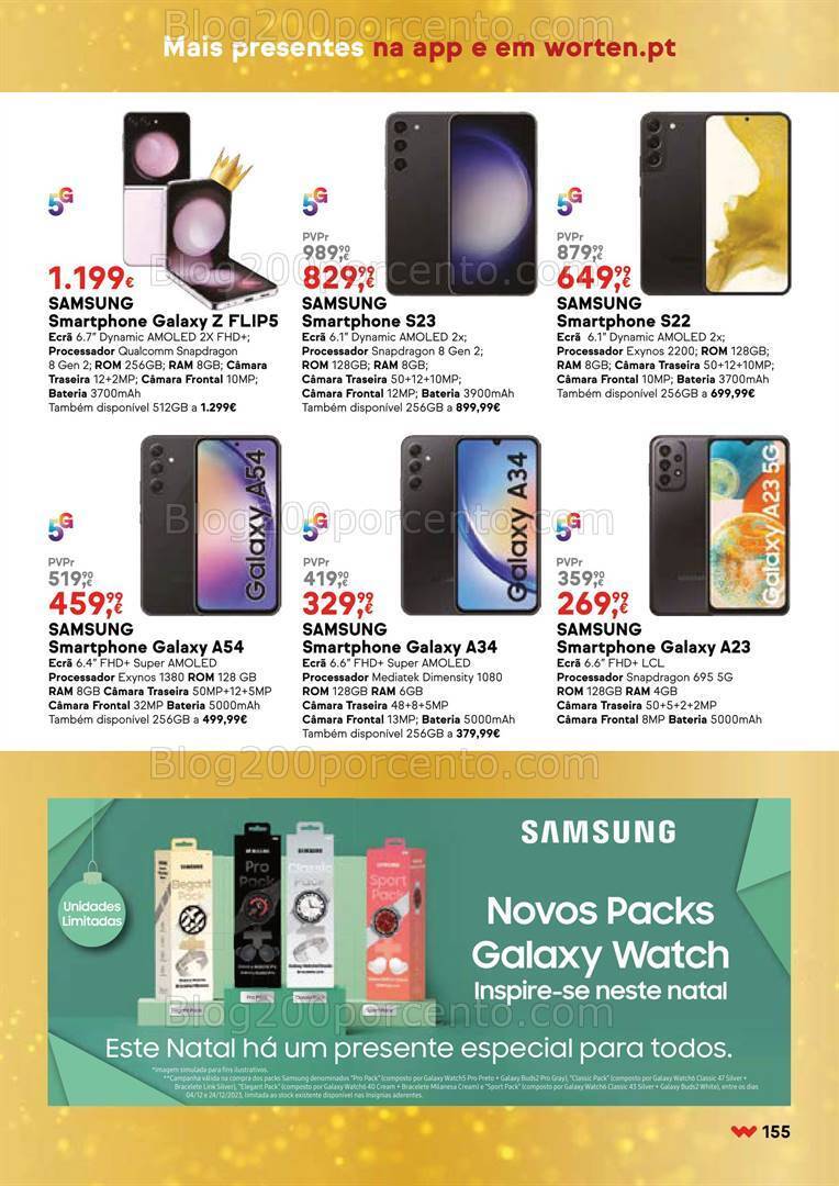 Folheto WORTEN Natal