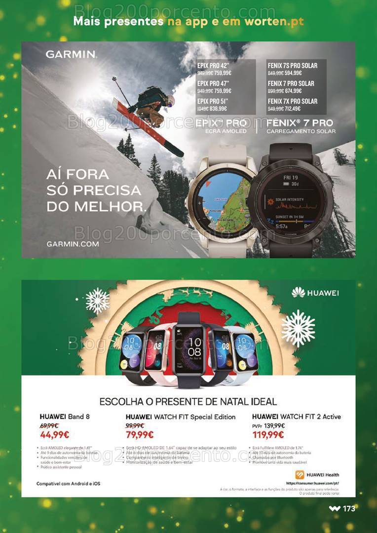 Folheto WORTEN Natal