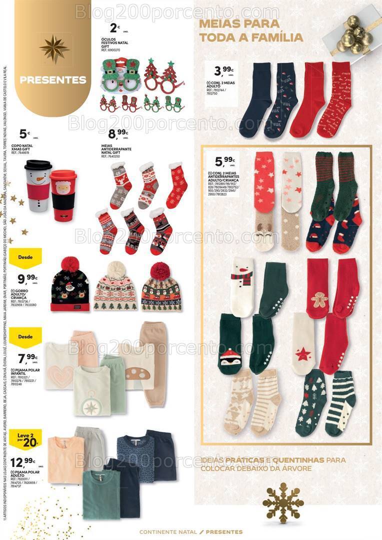 Antevisão Folheto CONTINENTE Natal Promoções de 7 novembro a 24 dezembro