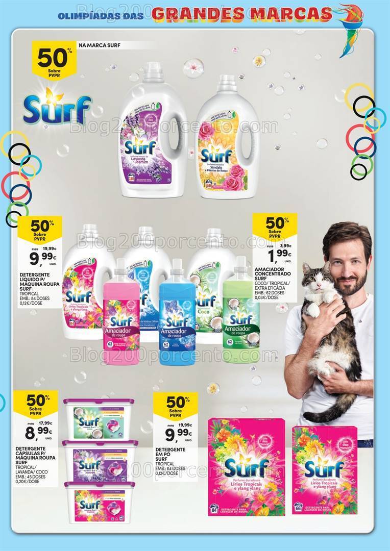 Antevisão Folheto CONTINENTE Grandes Marcas Promoções de 16 a 28 julho