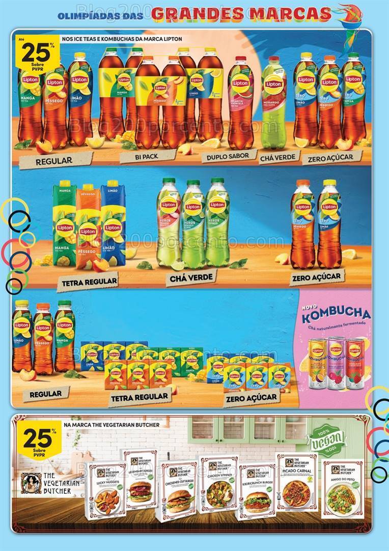 Antevisão Folheto CONTINENTE Grandes Marcas Promoções de 16 a 28 julho