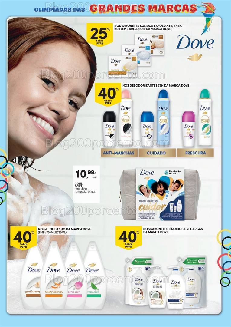 Antevisão Folheto CONTINENTE Grandes Marcas Promoções de 16 a 28 julho