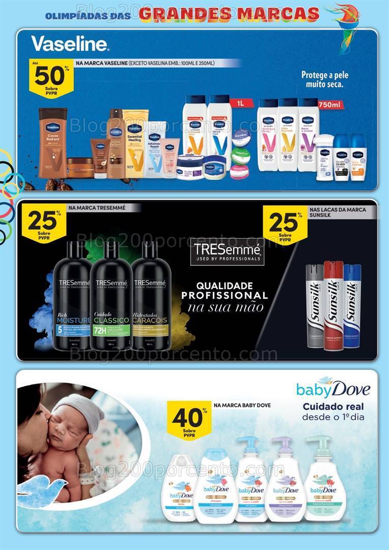 Antevisão Folheto CONTINENTE Grandes Marcas Promoções de 16 a 28 julho