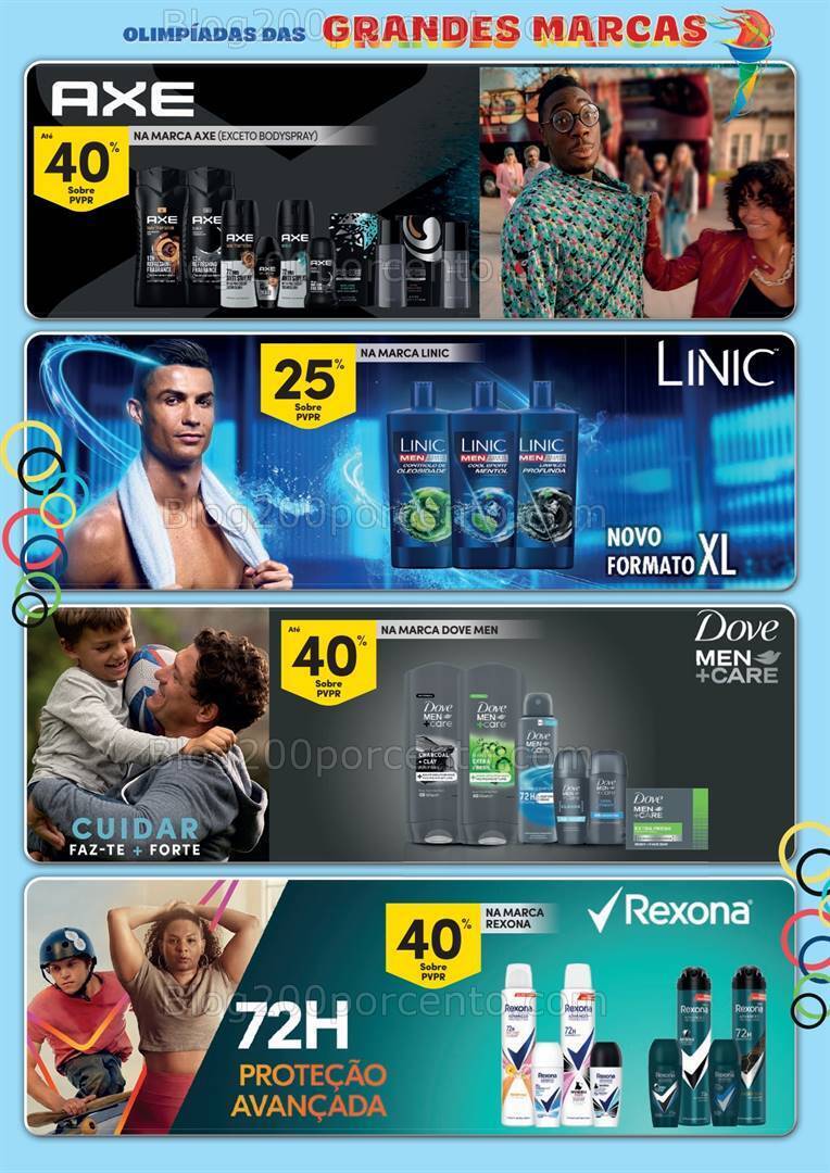 Antevisão Folheto CONTINENTE Grandes Marcas Promoções de 16 a 28 julho