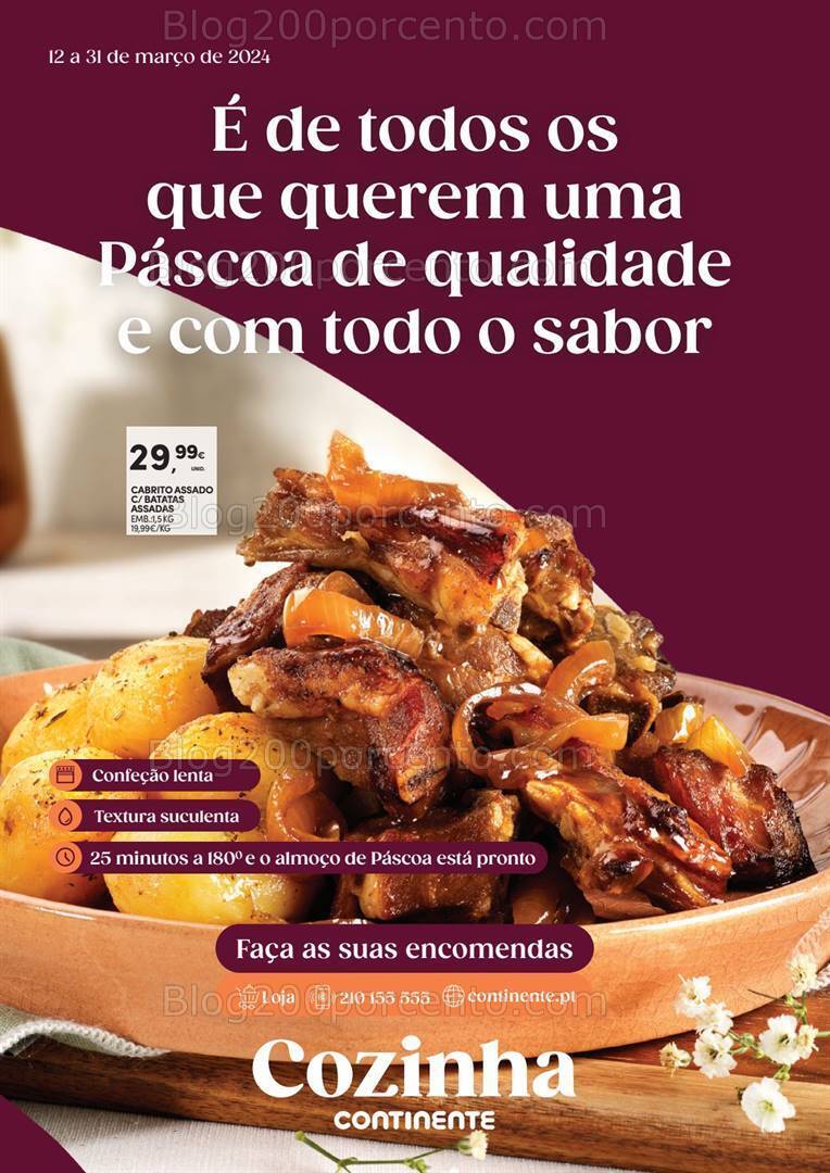 Antevisão Folheto CONTINENTE Cozinha Promoções de 12 a 31 março