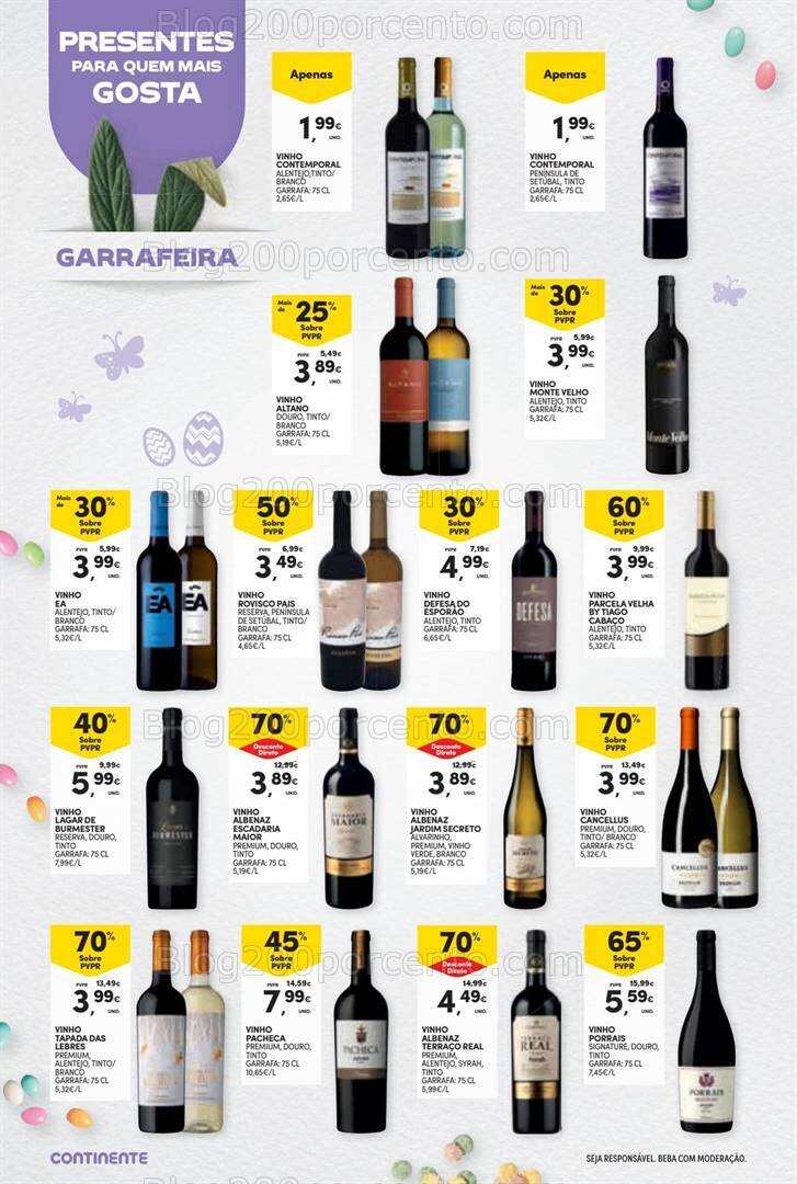 Antevisão Folheto CONTINENTE Madeira Páscoa Promoções de 12 a 31 março