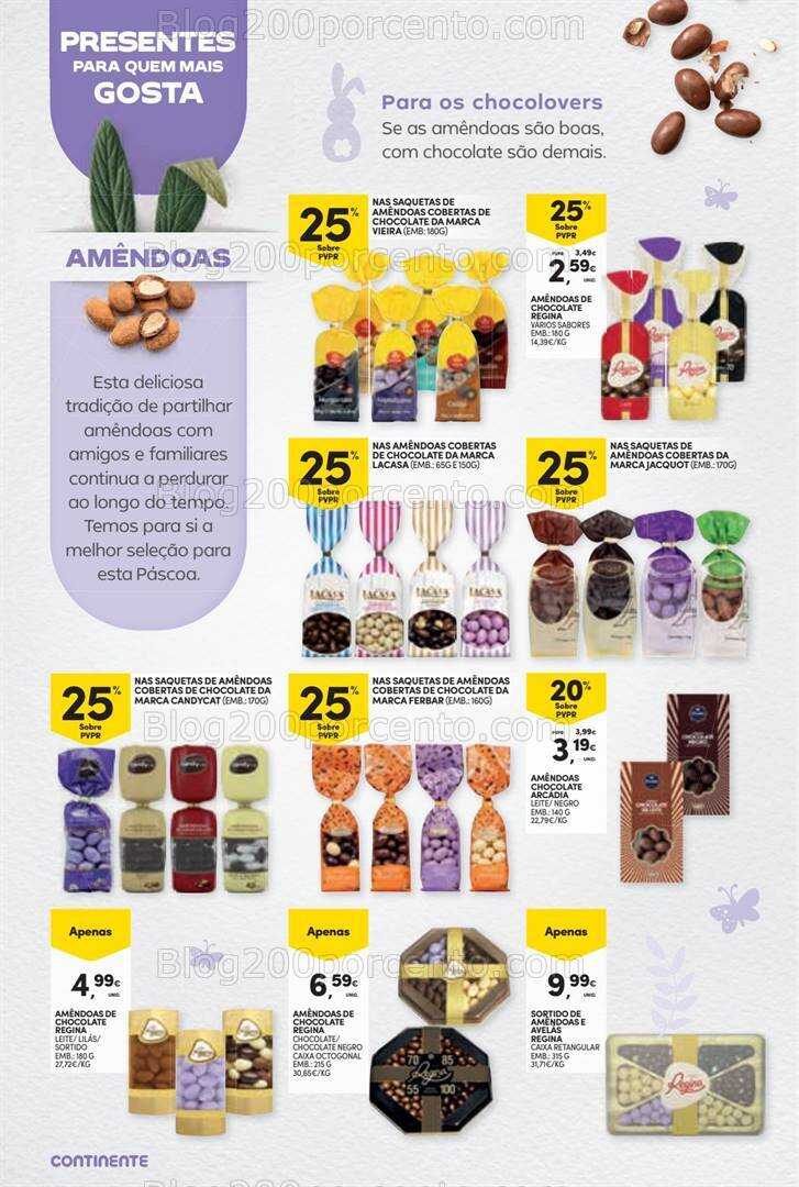 Antevisão Folheto CONTINENTE Madeira Páscoa Promoções de 12 a 31 março