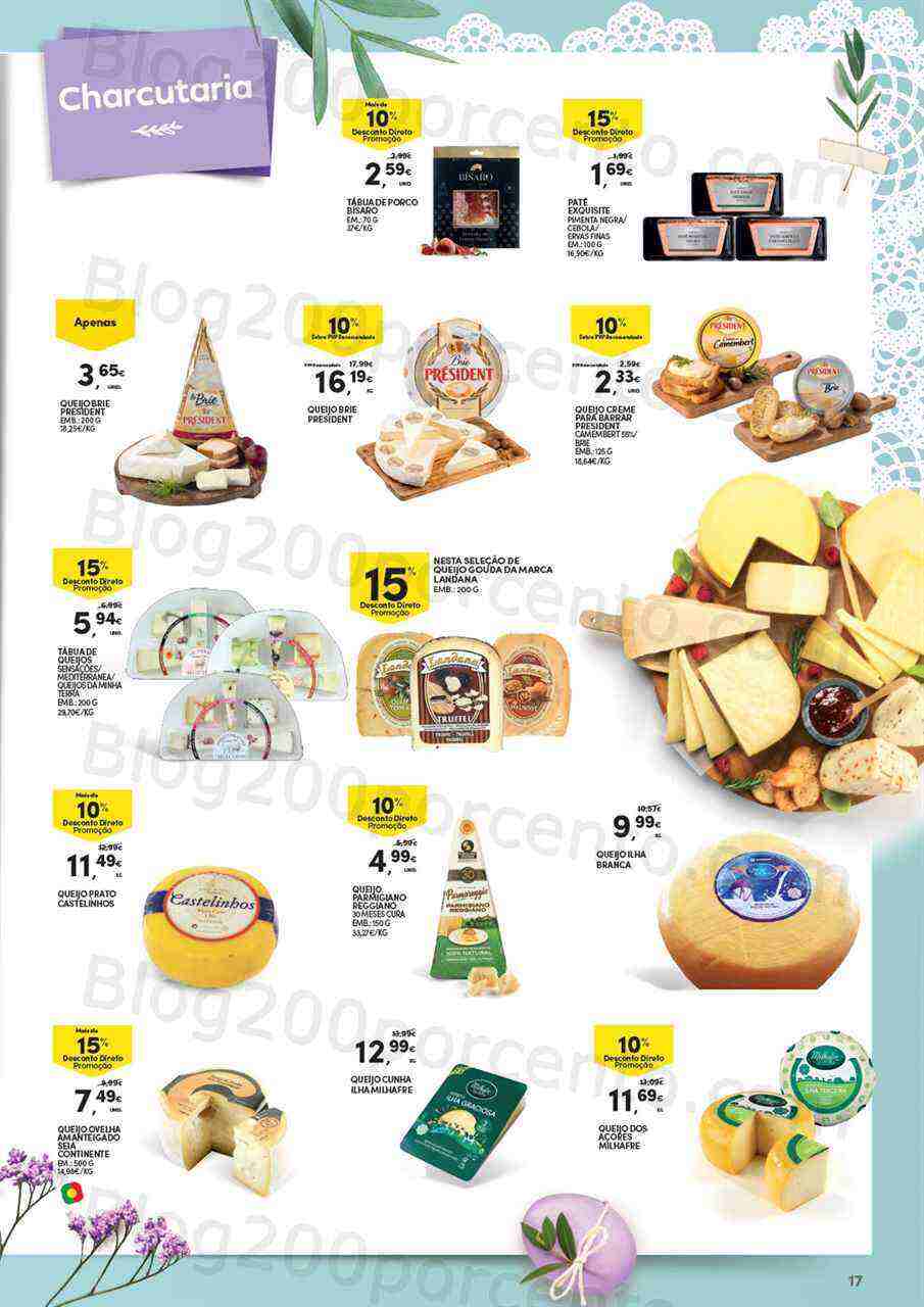 Antevisão Folheto CONTINENTE Páscoa Açores Promoções de 21 março a 9 abril