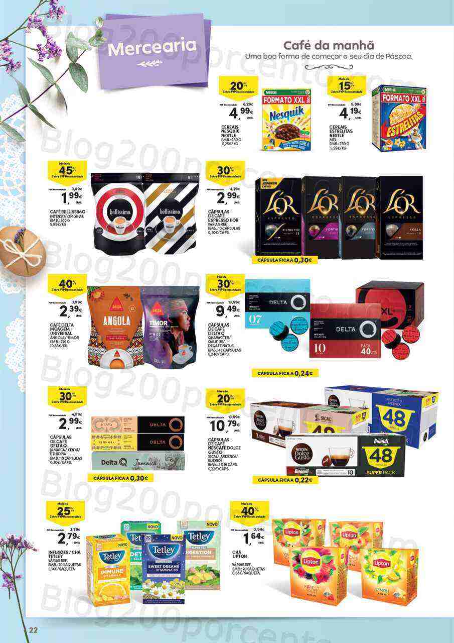 Antevisão Folheto CONTINENTE Páscoa Açores Promoções de 21 março a 9 abril