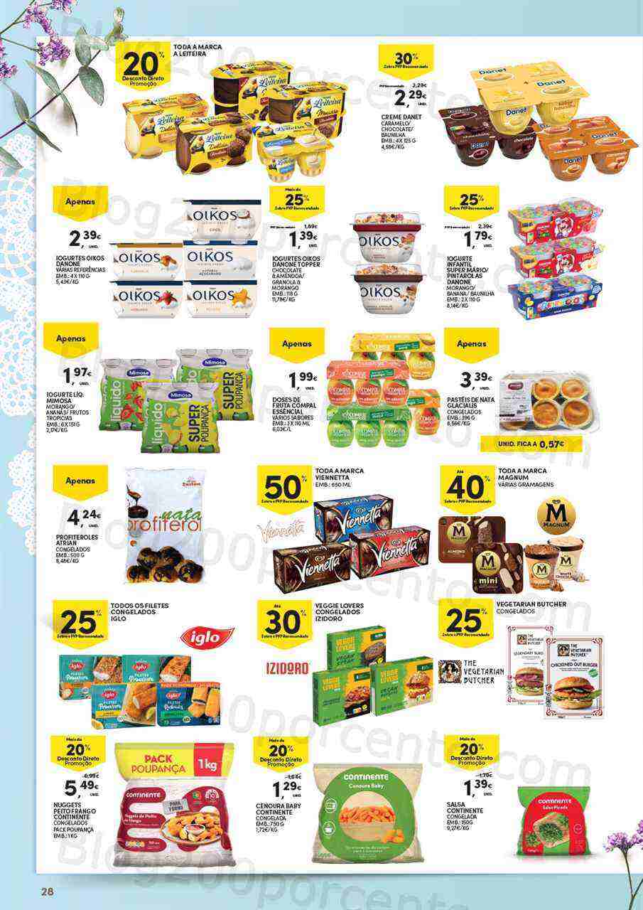 Antevisão Folheto CONTINENTE Páscoa Açores Promoções de 21 março a 9 abril