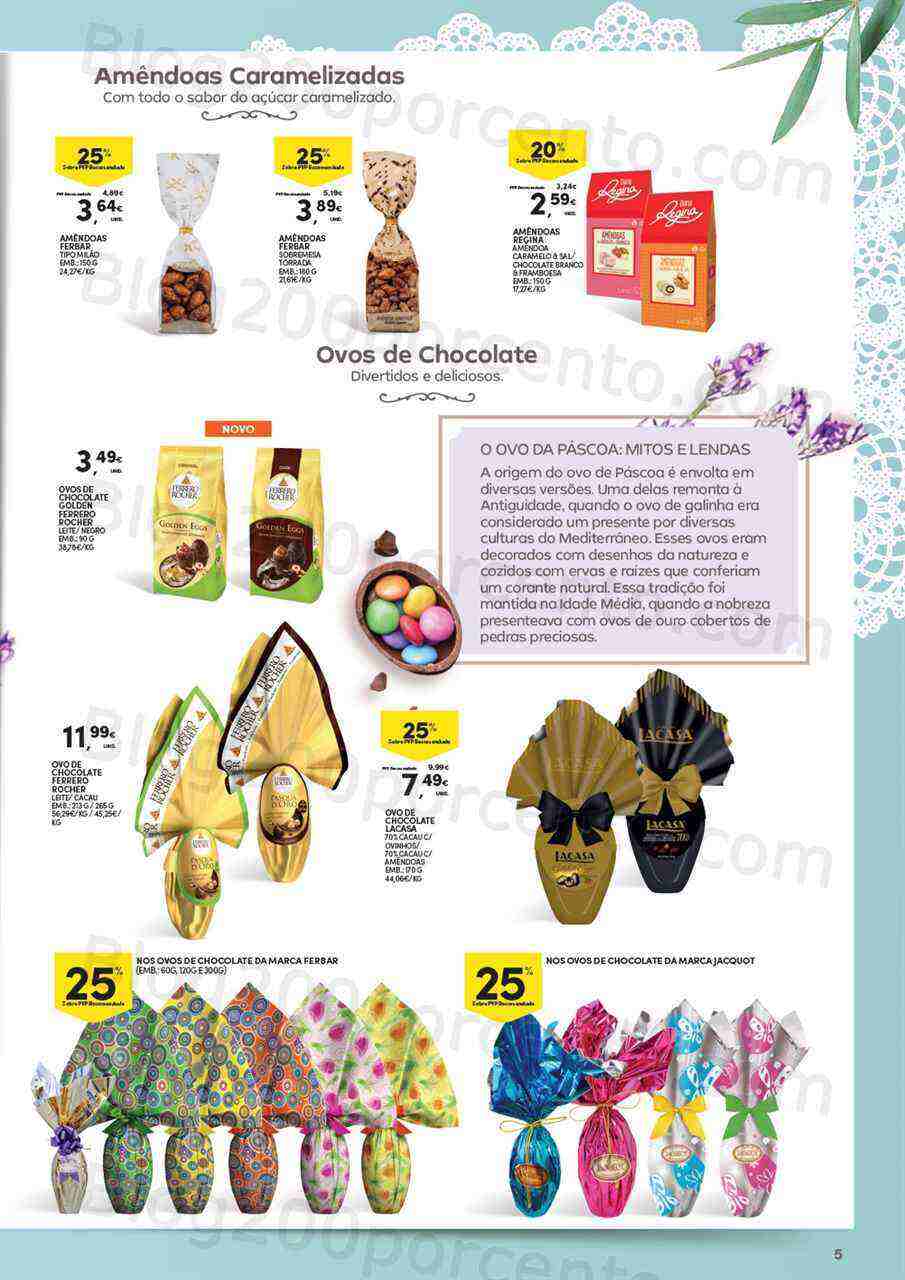 Antevisão Folheto CONTINENTE Páscoa Açores Promoções de 21 março a 9 abril
