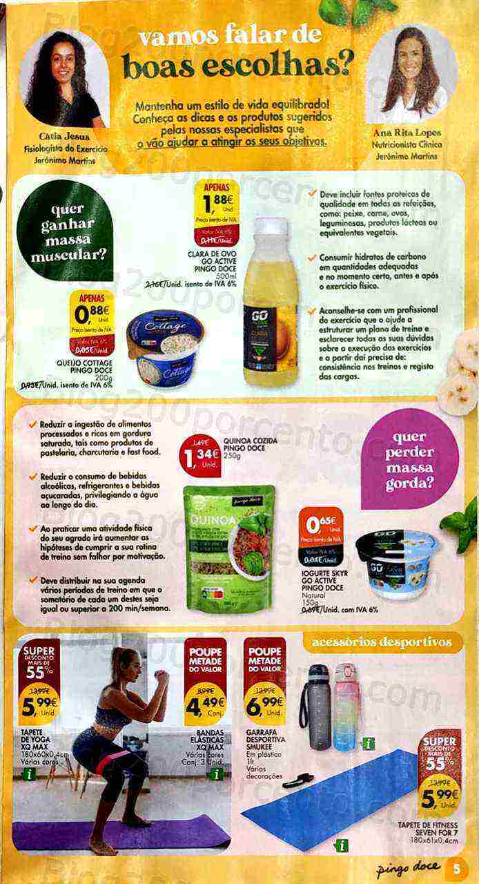 Antevisão Folheto PINGO DOCE Escolhas Equilibradas Promoções de 18 abril a 1 maio