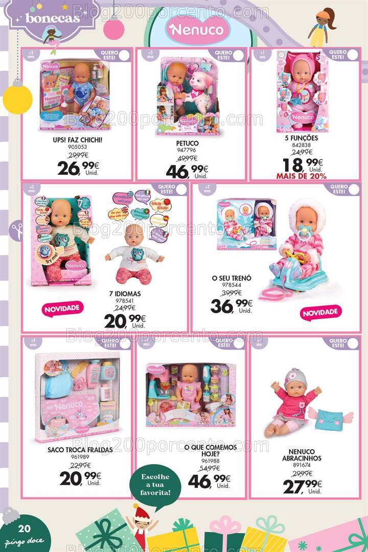 Antevisão Folheto PINGO DOCE Promoções de 19 novembro a 6 janeiro