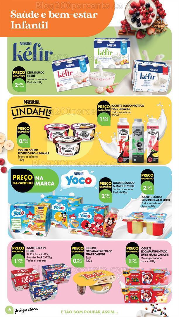 Antevisão Folheto PINGO DOCE Especial Iogurtes Promoções de 25 junho a 8 julho